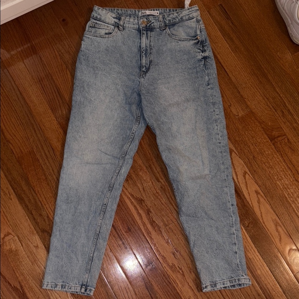 Zara Light Blue Denim Jeans